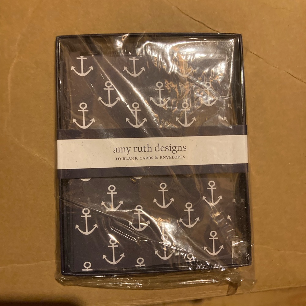 B1G2 Free Anchor Notecards
